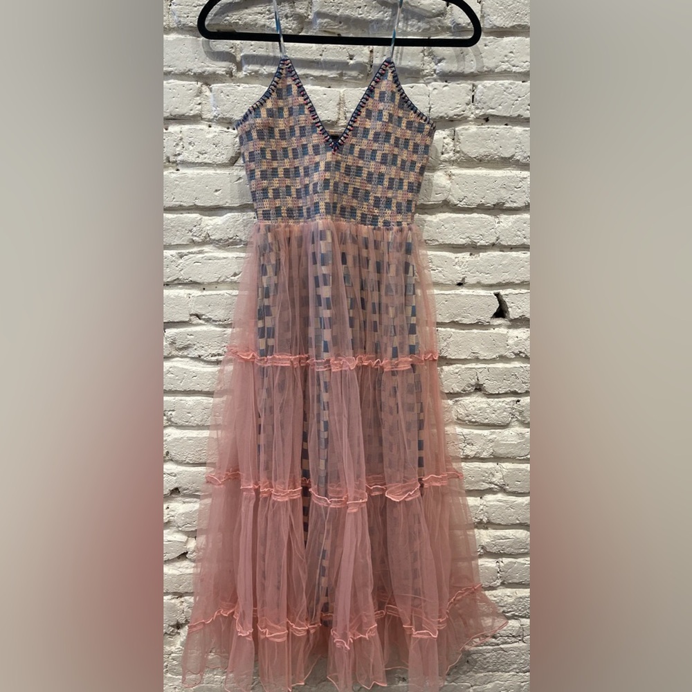 Anthropologie Blank London Rubinia Dress